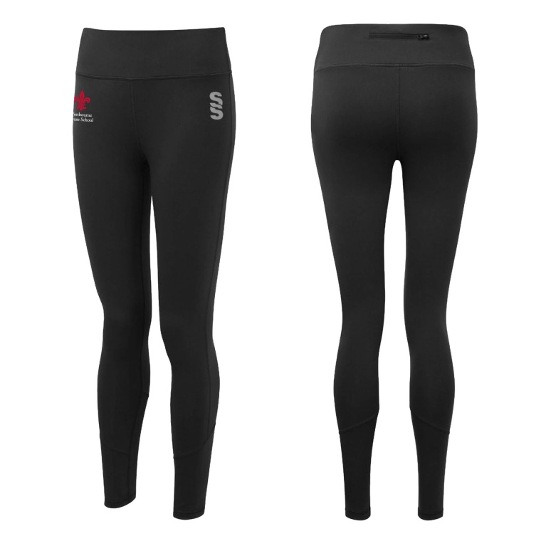 WESTBOURNE HOUSE STAFF NYLON LEGGINGS - BLACK