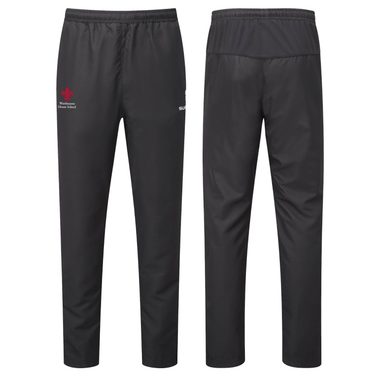 WESTBOURNE HOUSE STAFF SLIMMER LEG TRACK PANTS - BLACK - women's